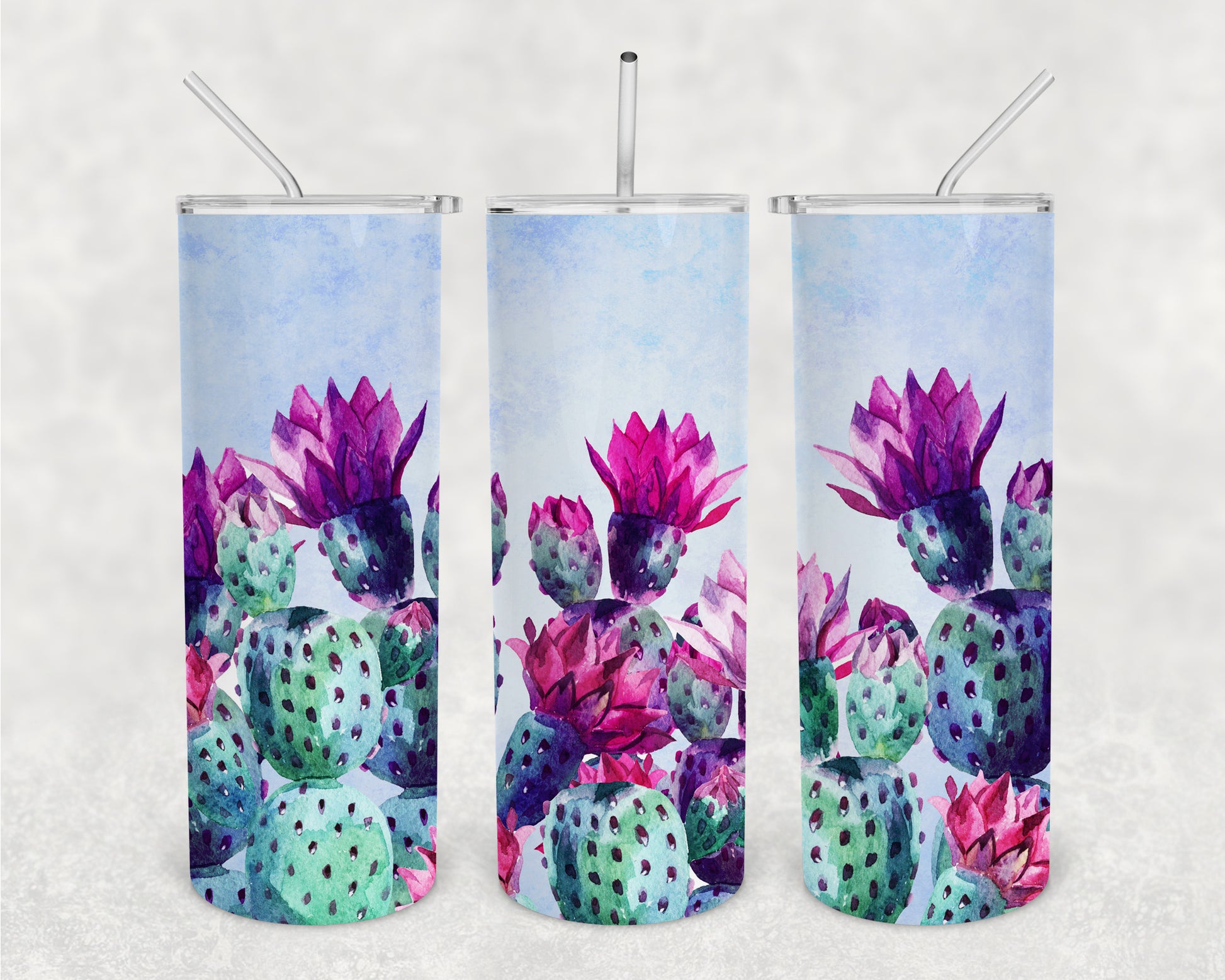 Arizona Summer 20oz Skinny Tumbler Tequila Skies Boutique